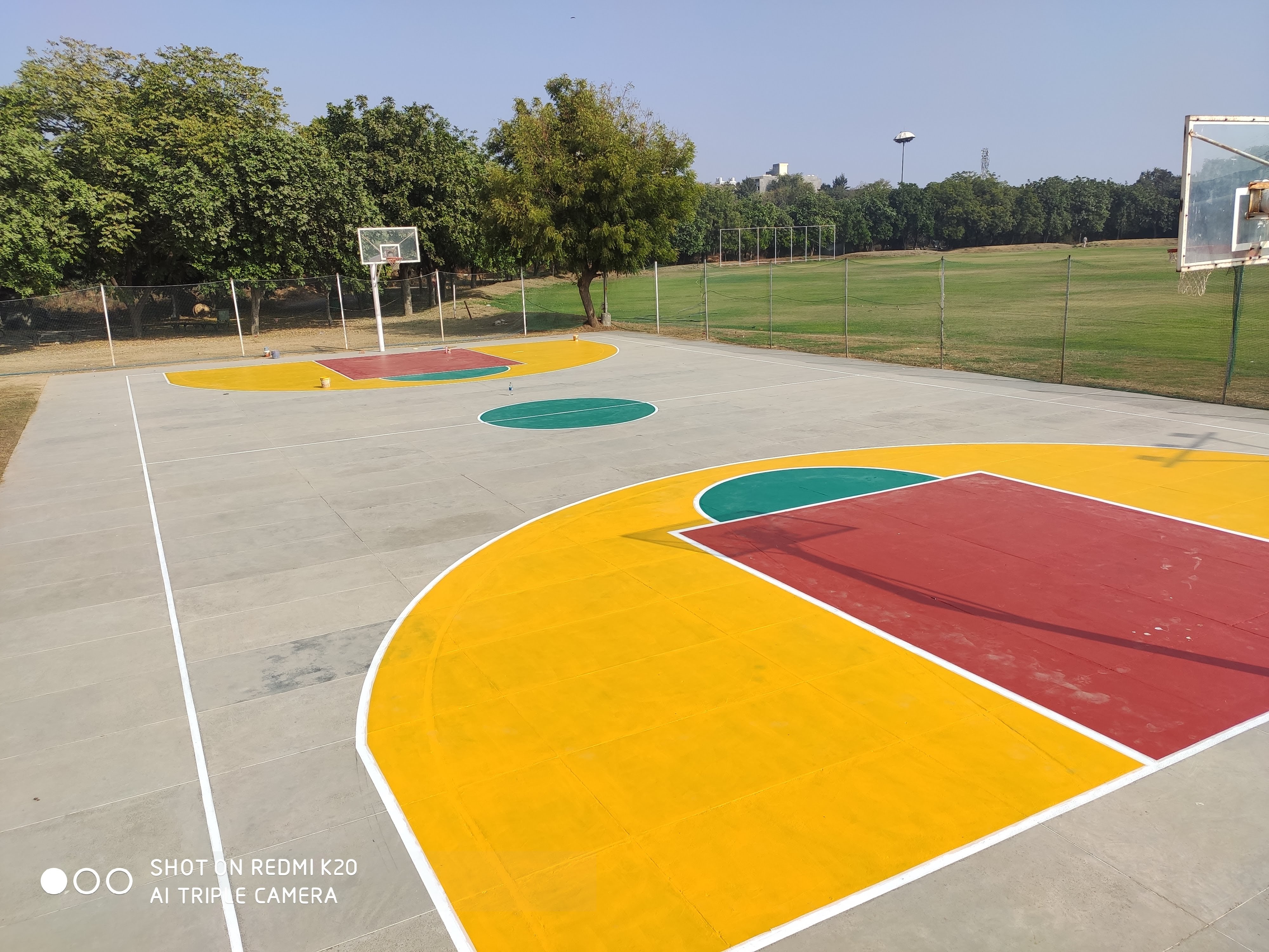 Basketball Court of the University